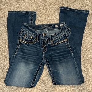 Miss Me Women's Dark Blue Boot Cut Jeans